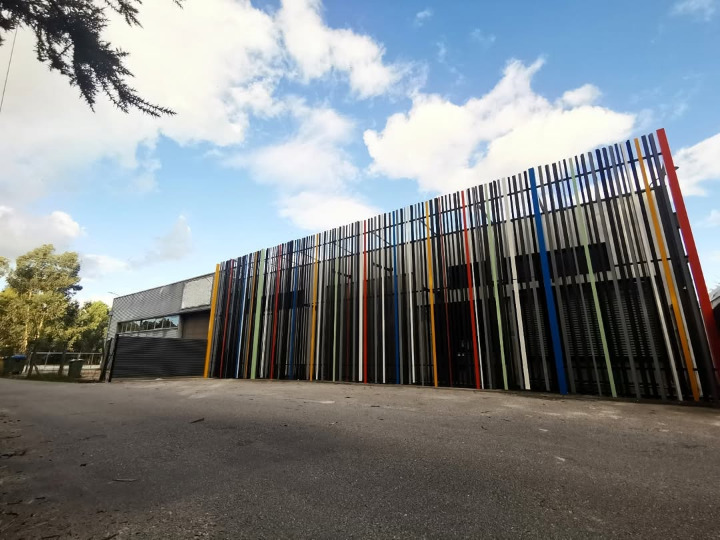 Fábrica moderna de fabrico